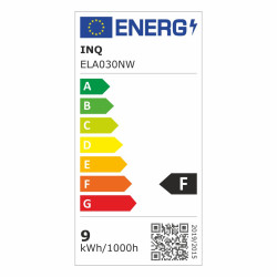 Led A60 E27  8,5W bulb  806lm 4000K INQ