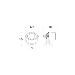 Oprawa MINITOMMY szary X LED GU10 4,5W 4000K