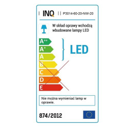 Taśma LED P3014x60 6W 730lm/m 4000K IP20 RA80 20m INQ P3014-60-20-NW-20