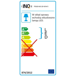 Taśma LED P5630x60 18W 1680lm/m 3000K IP20 RA80 5m INQ P5630-60-20-WW-5