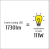 Taśma LED P5630x60 18W 1730lm/m 4000K IP20 RA80 5m INQ P5630-60-20-NW-5